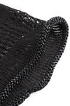 SWAYING/KNIT Crochet Backless Dress SW22SSL38 Black
